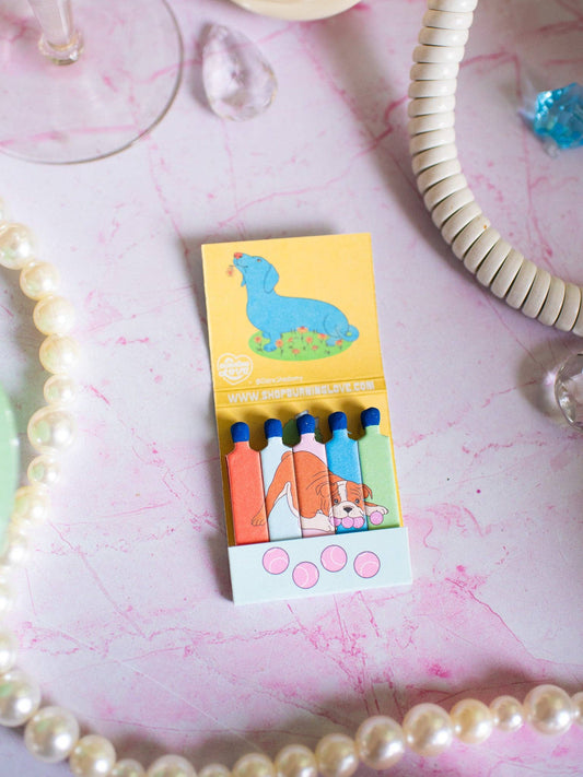 Dog Lovers Matchbook - Humble Abode