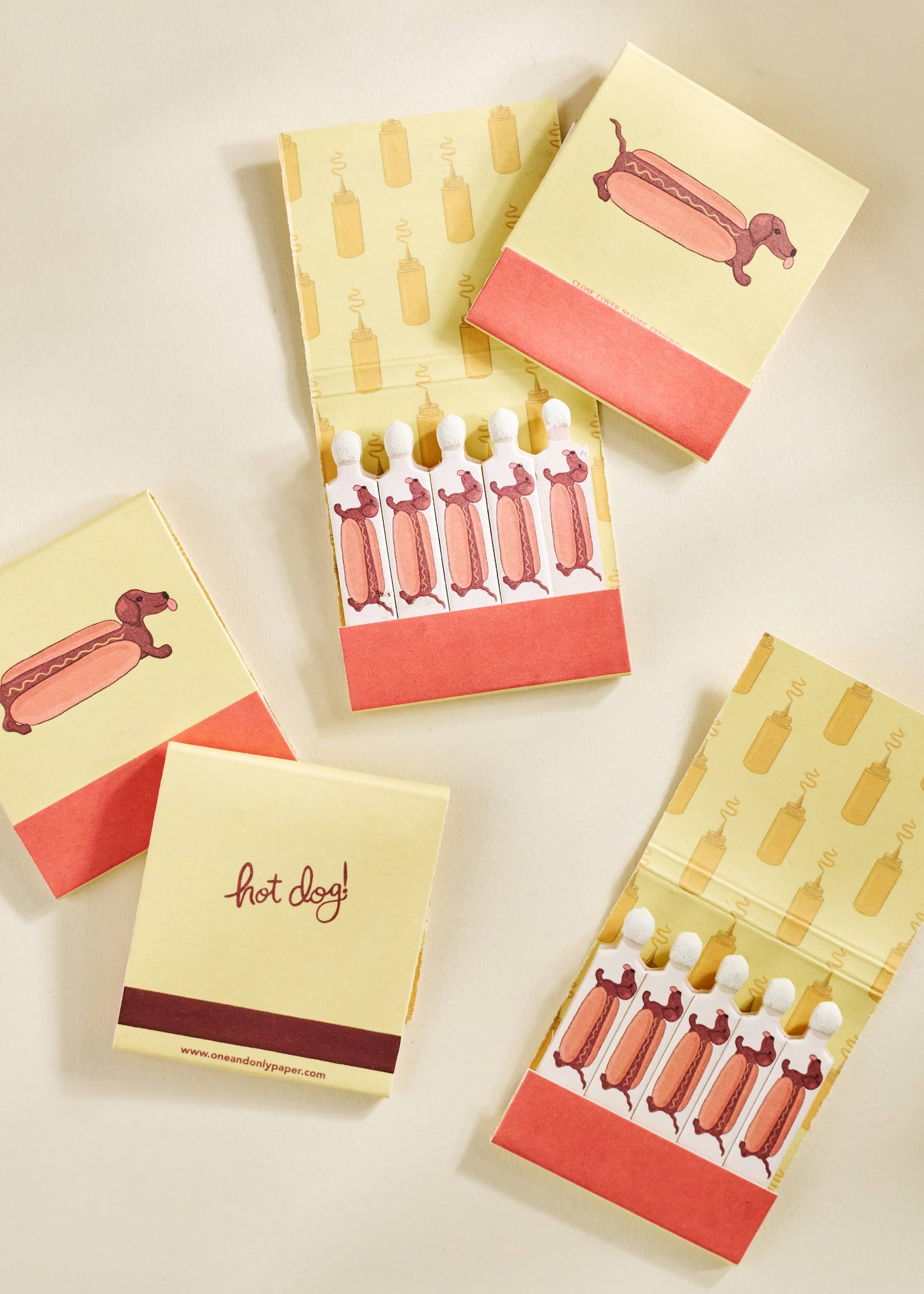 Hot Dog Matchbook - Humble Abode
