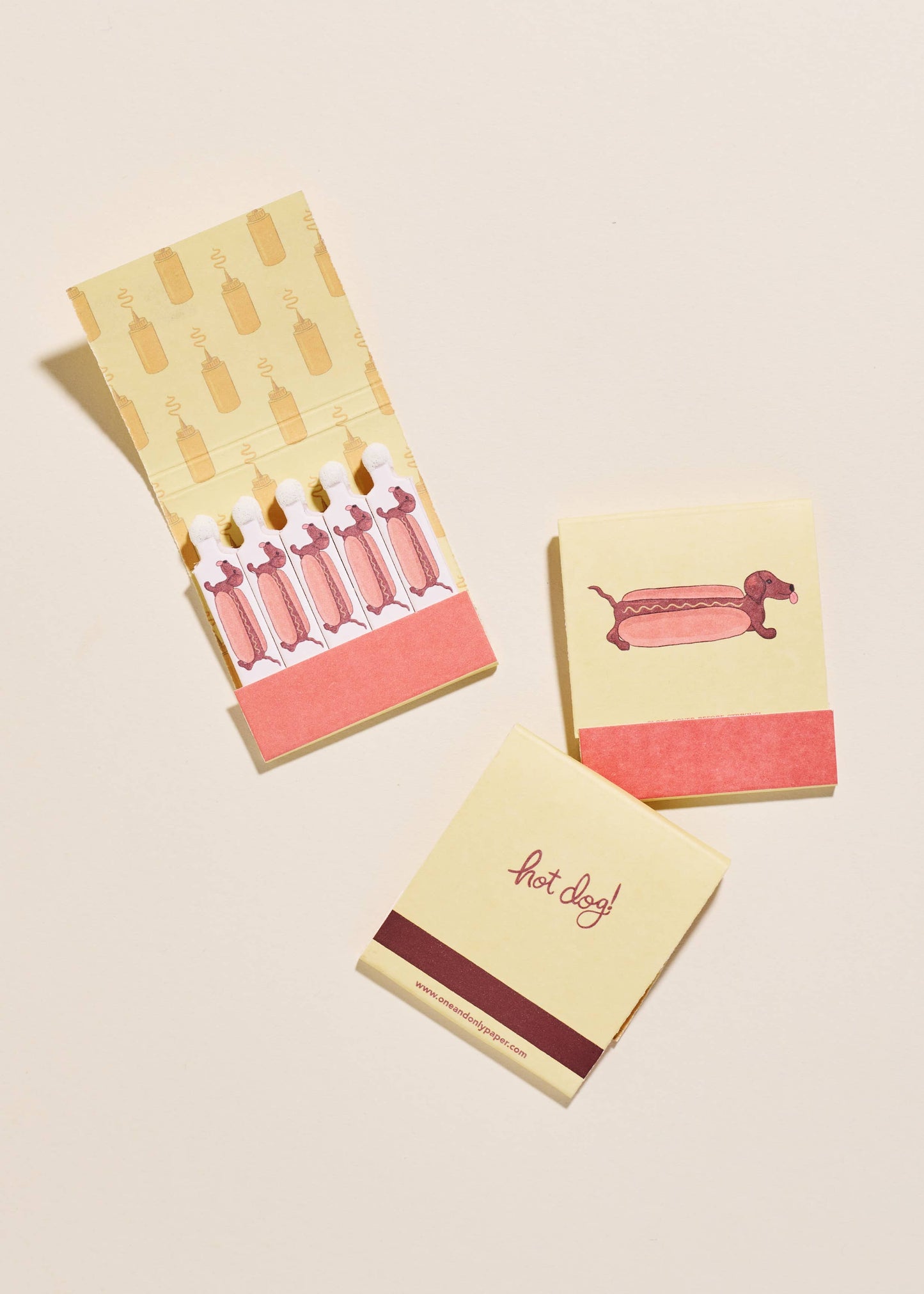 Hot Dog Matchbook - Humble Abode