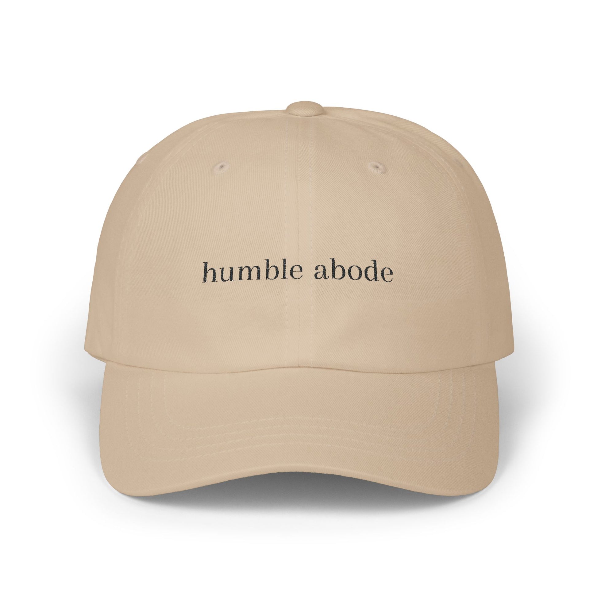 Dad Cap - Humble Abode Branded Logo Light Colors and Black Writing - Humble Abode