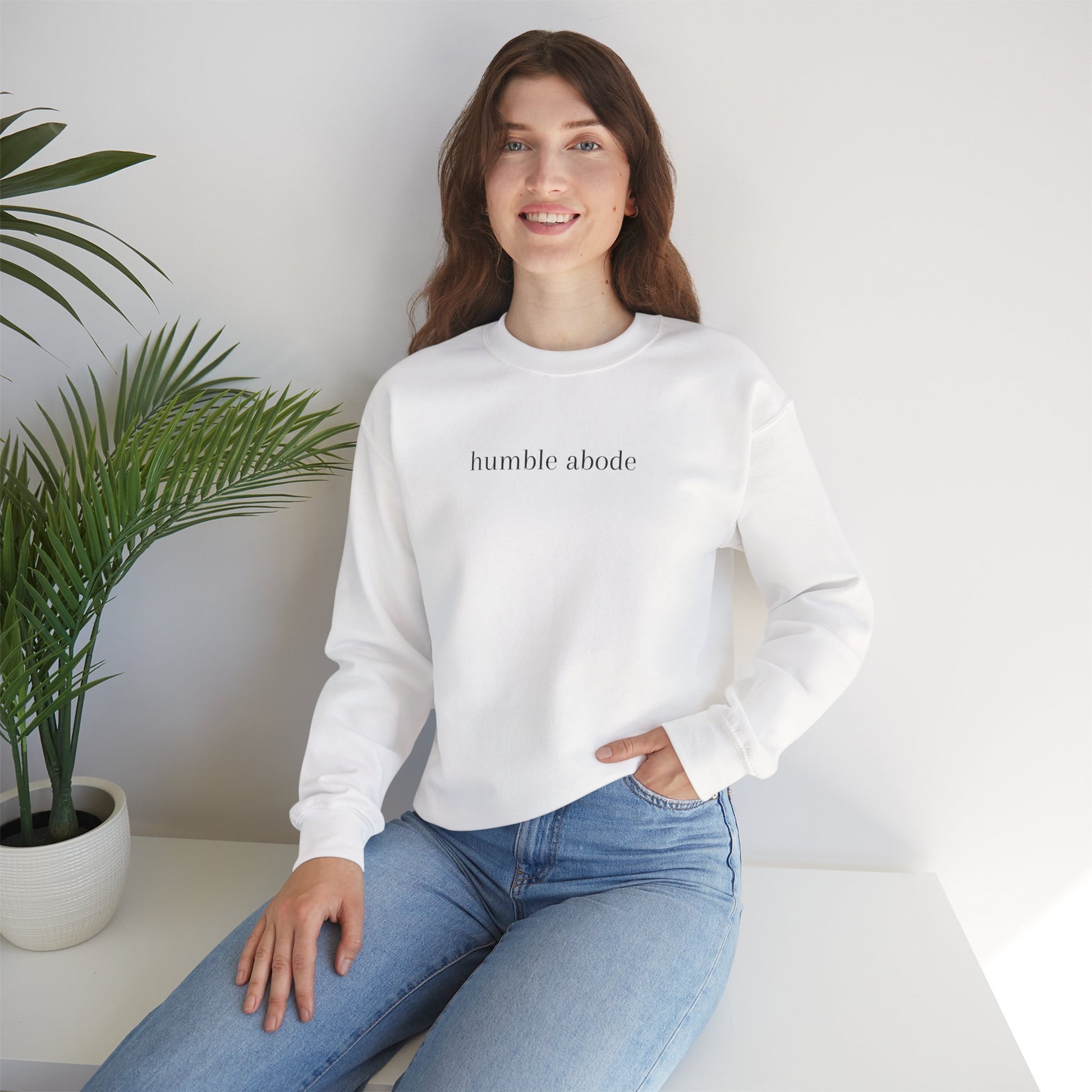 Logo Crewneck Sweatshirt - Unisex Heavy Blend - Humble Abode