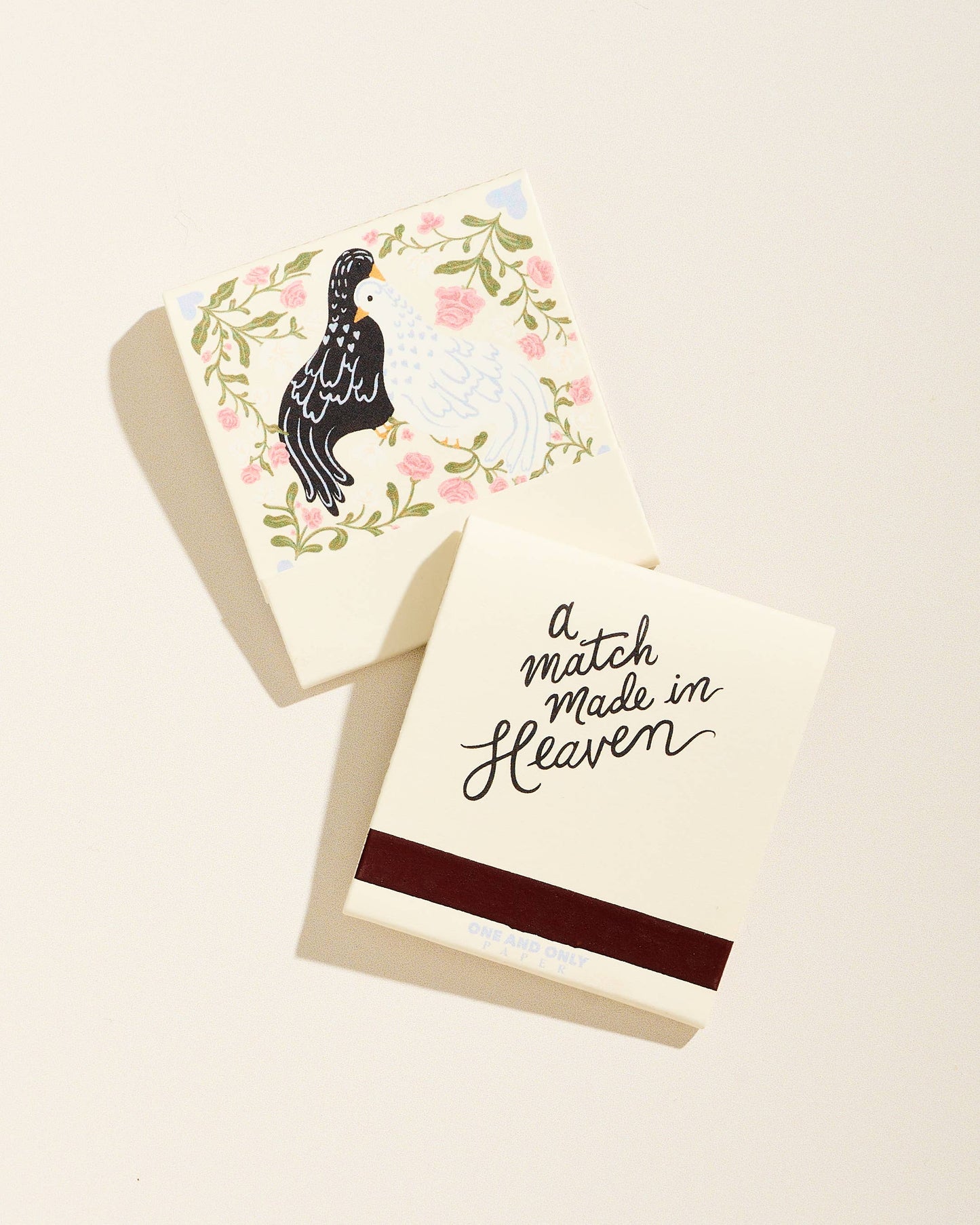 Match Made In Heaven Printed 10 Stem Matchbook - Humble Abode