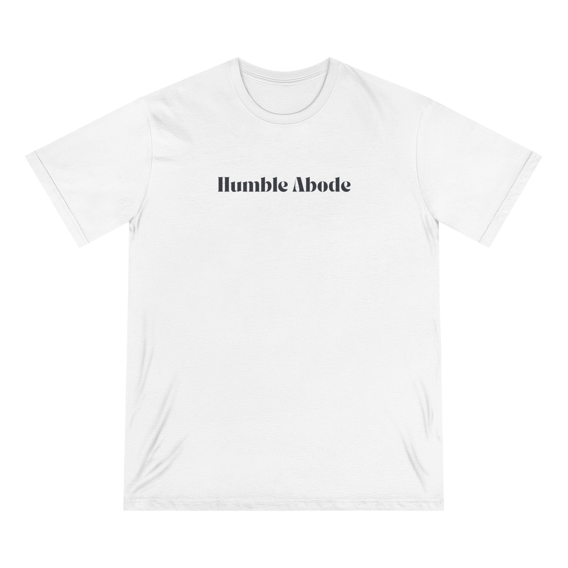 Humble Abode Black Logo Organic Cotton Unisex T-shirt - Humble Abode