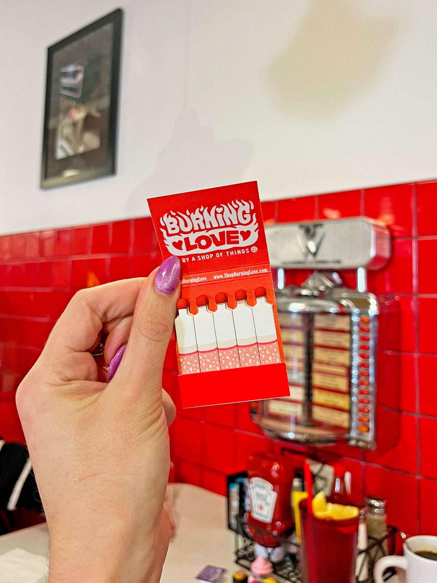 Cigarette Matchbook - Humble Abode