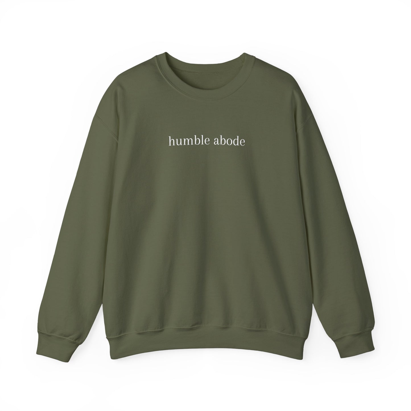 Unisex Crewneck Sweatshirt - Dark Colors w/ White Understated Logo