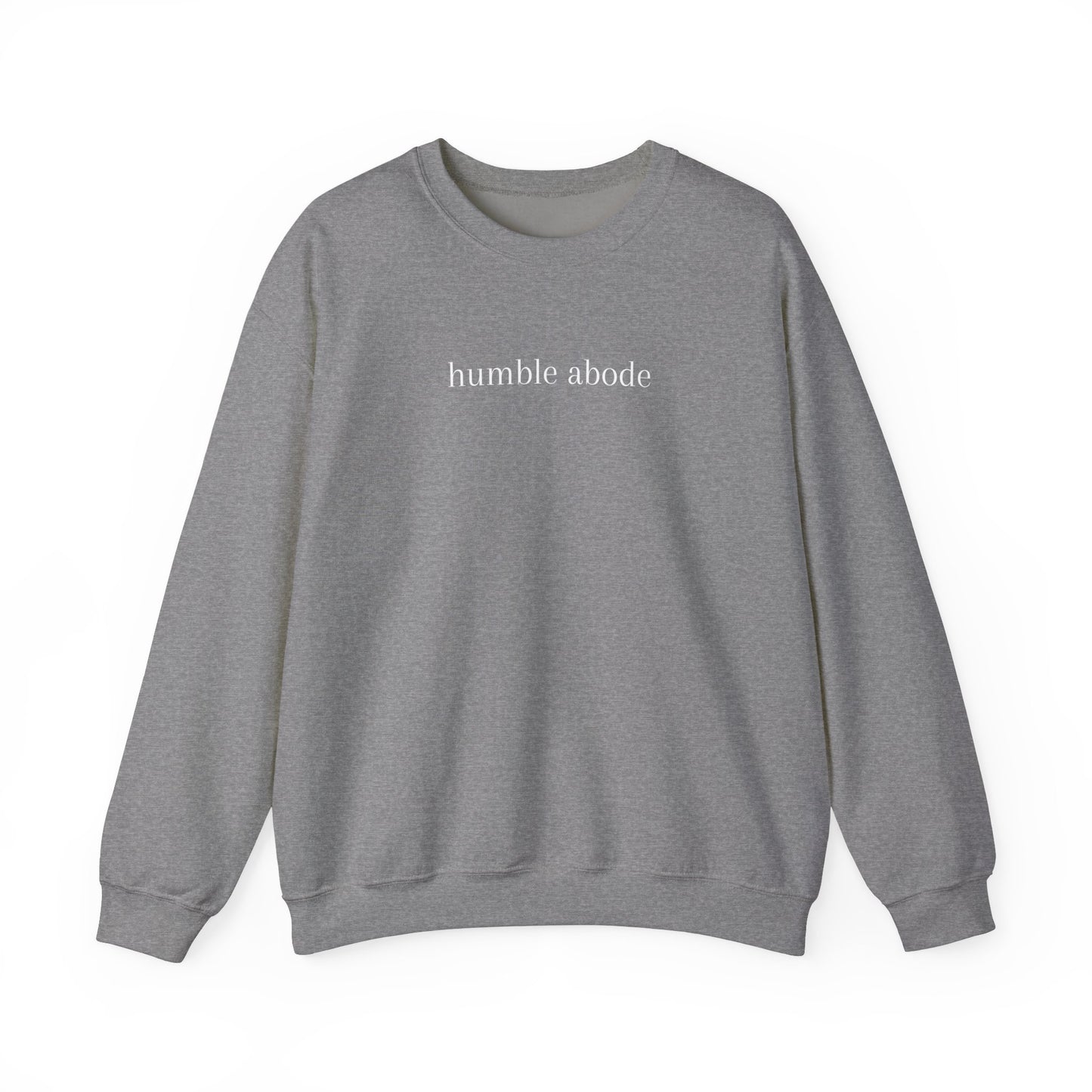 Unisex Crewneck Sweatshirt - Dark Colors w/ White Understated Logo