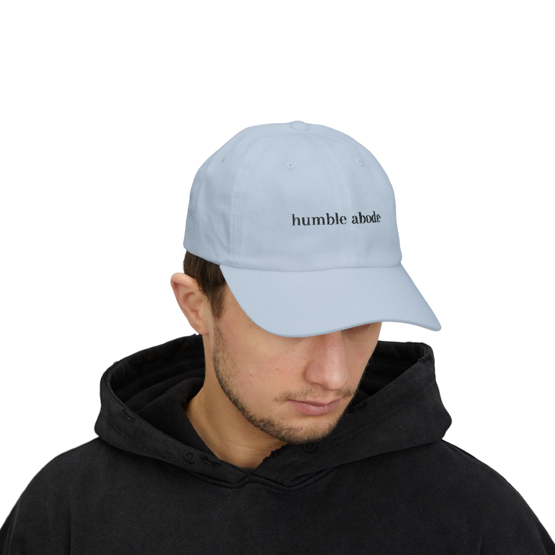 Dad Cap - Humble Abode Branded Logo Light Colors and Black Writing - Humble Abode