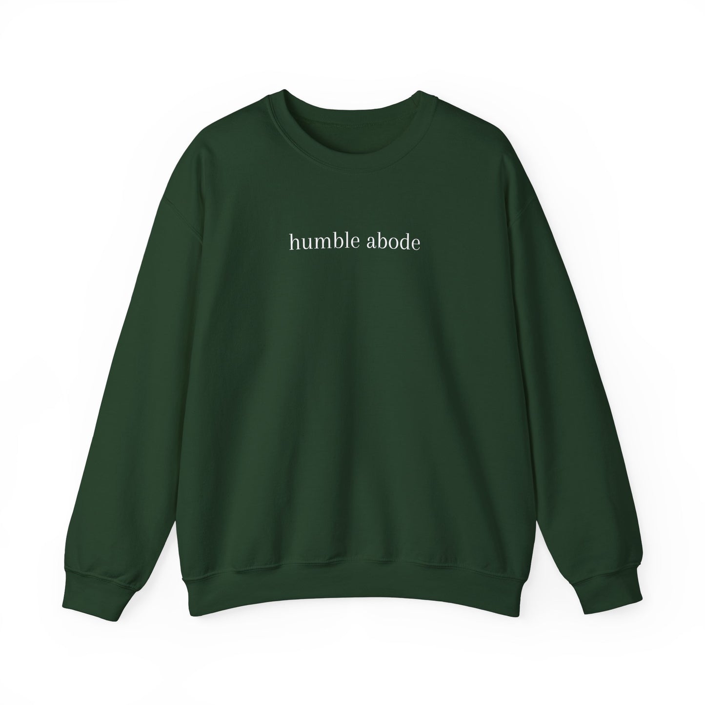 Unisex Crewneck Sweatshirt - Dark Colors w/ White Understated Logo