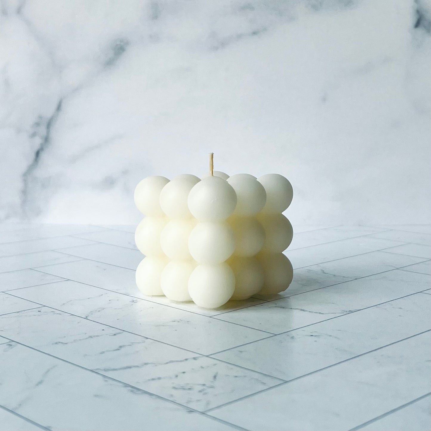 Beeswax Bubble Candle (small) - Humble Abode