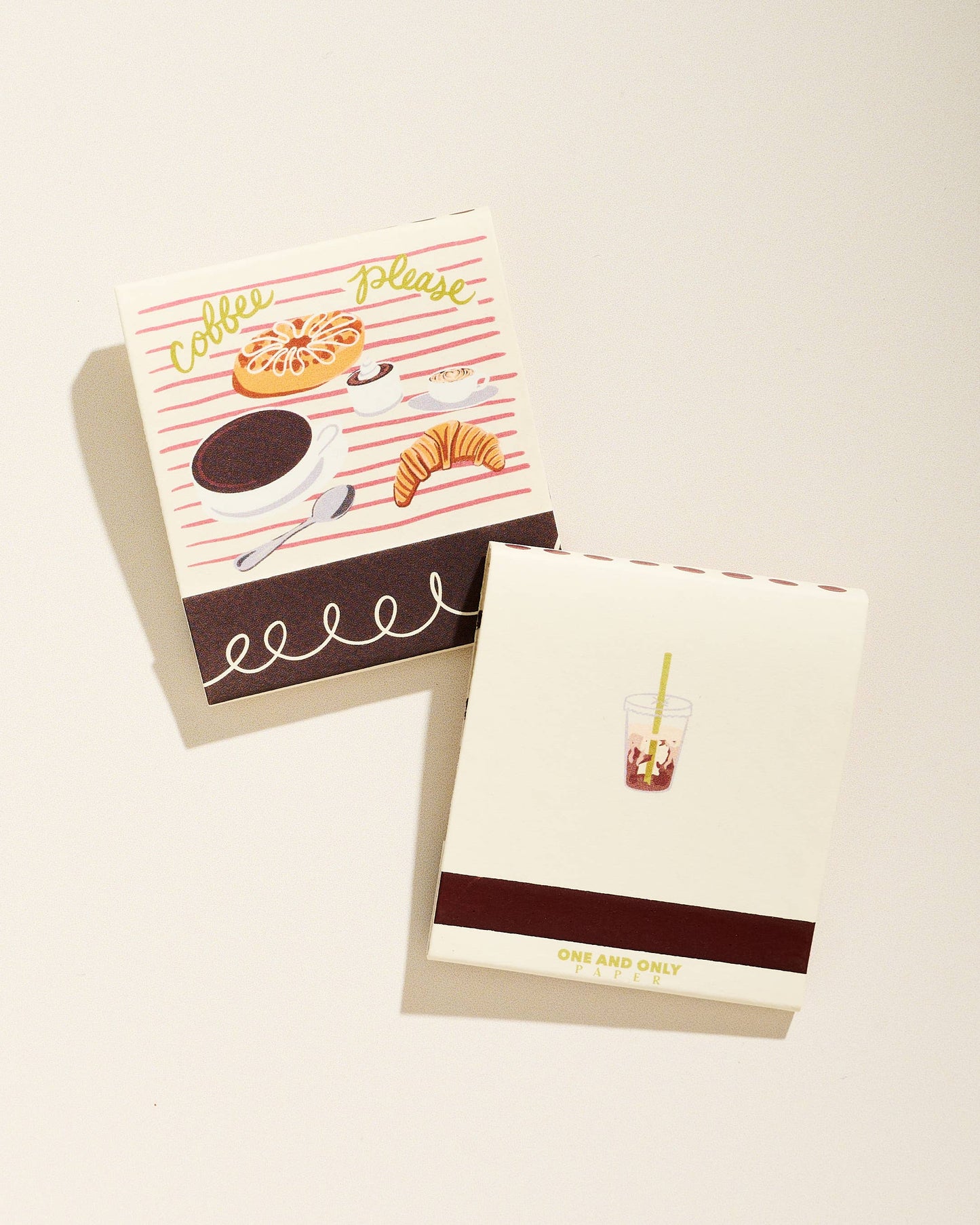 Coffee Printed 10 Stem Matchbook - Humble Abode