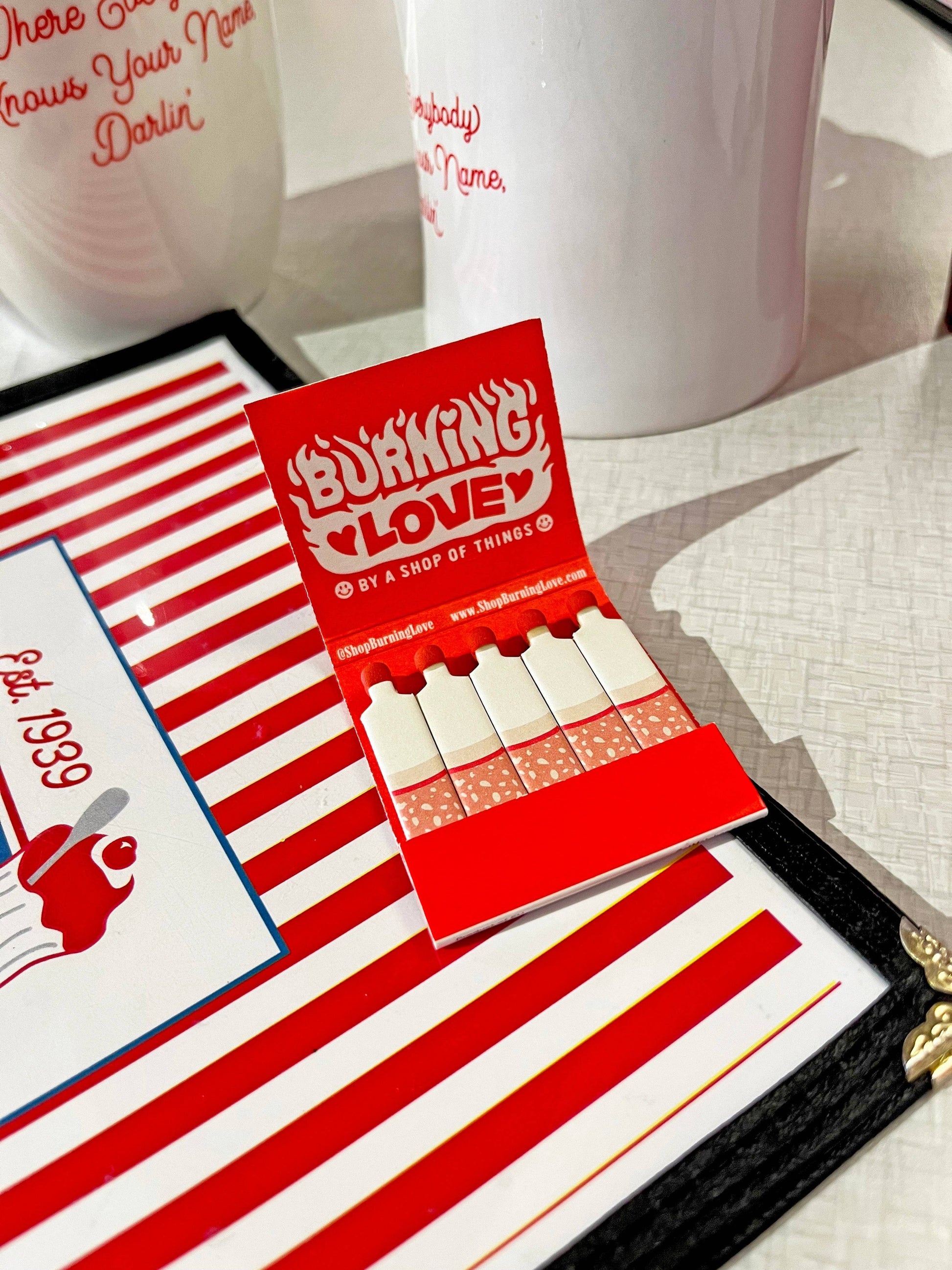 Cigarette Matchbook - Humble Abode