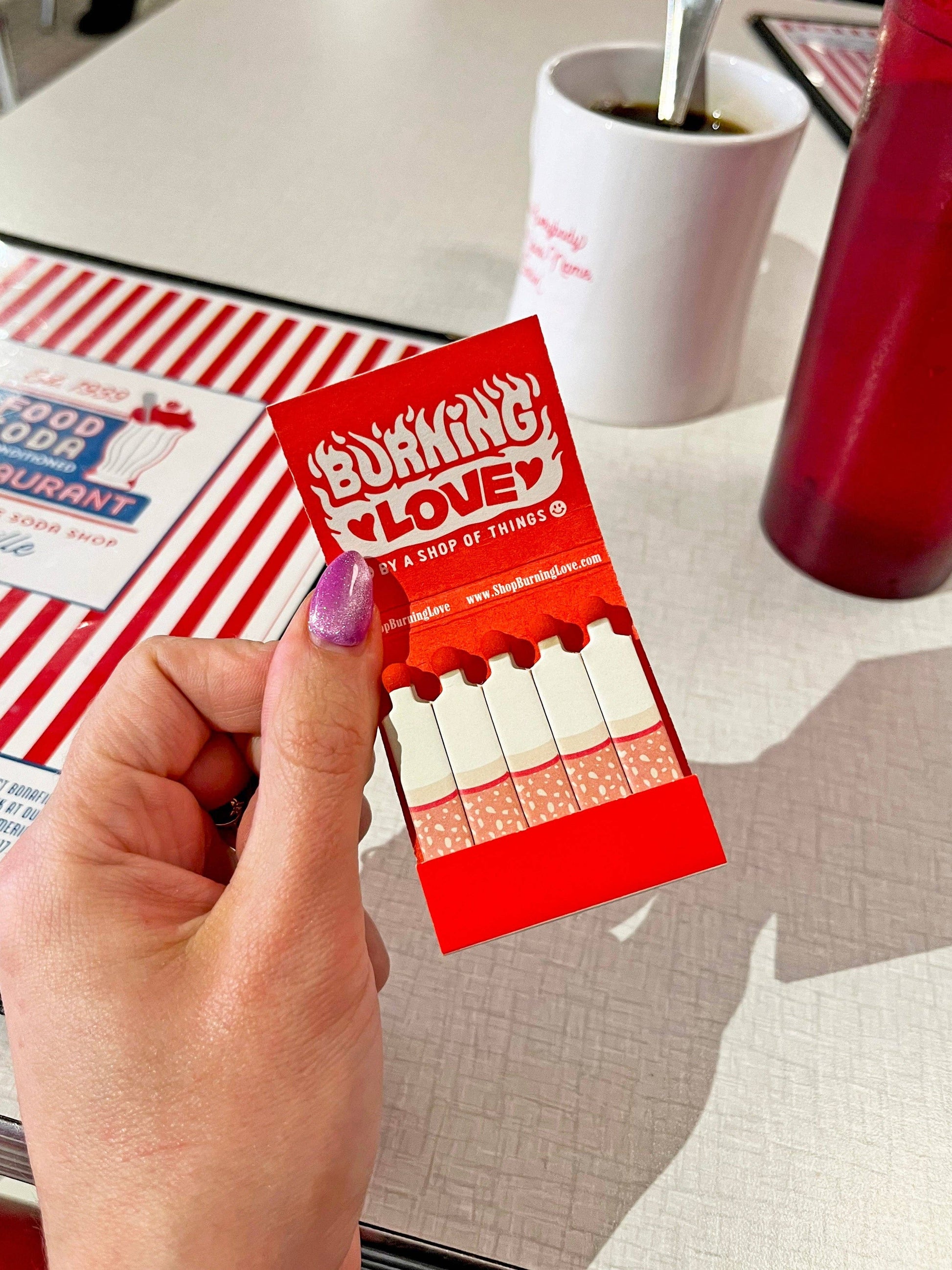 Cigarette Matchbook - Humble Abode