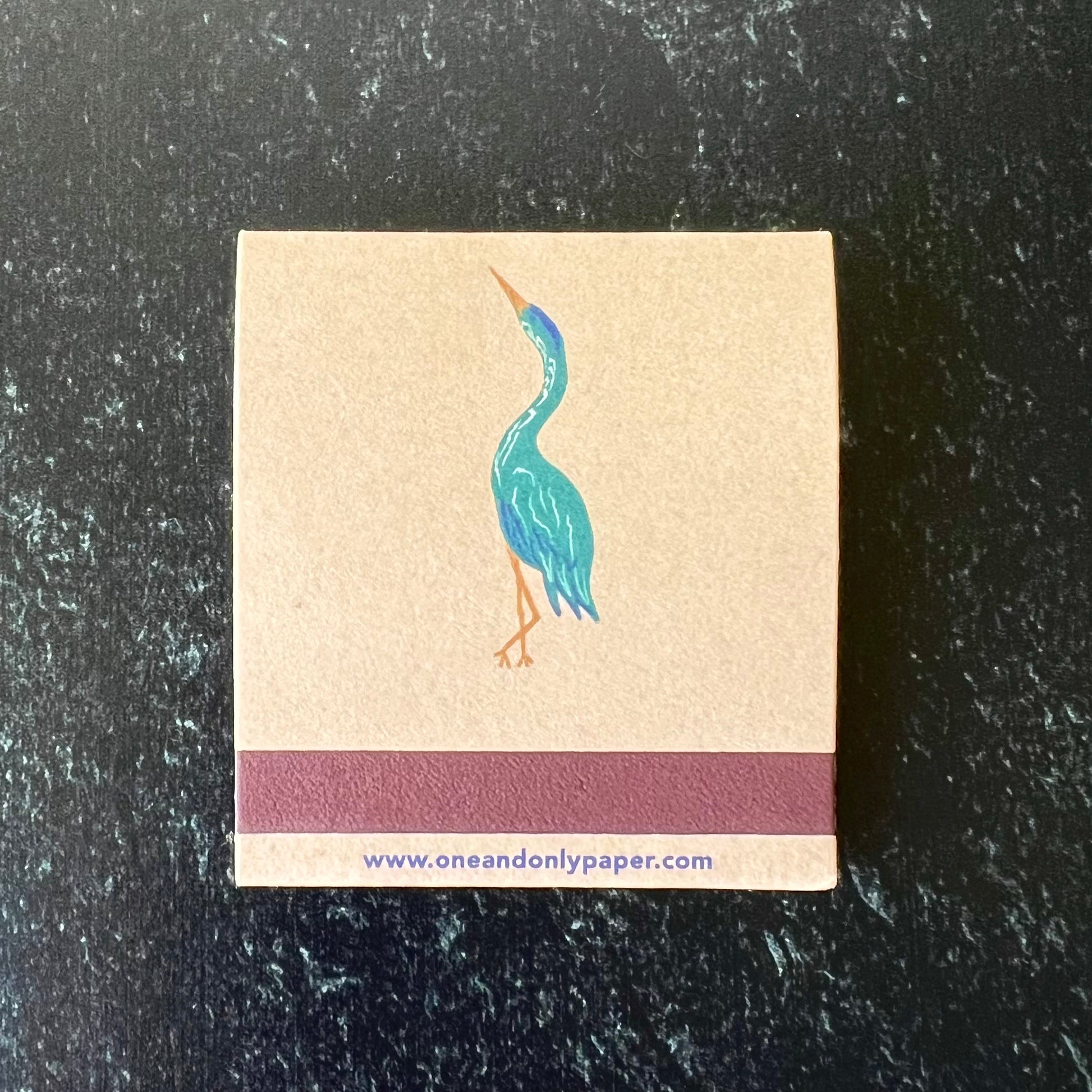 Tropical Sunset Birds Matchbook - Humble Abode