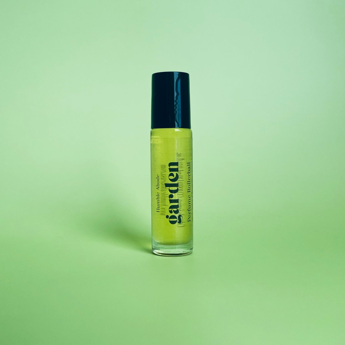 Garden perfume rollerball with cap on