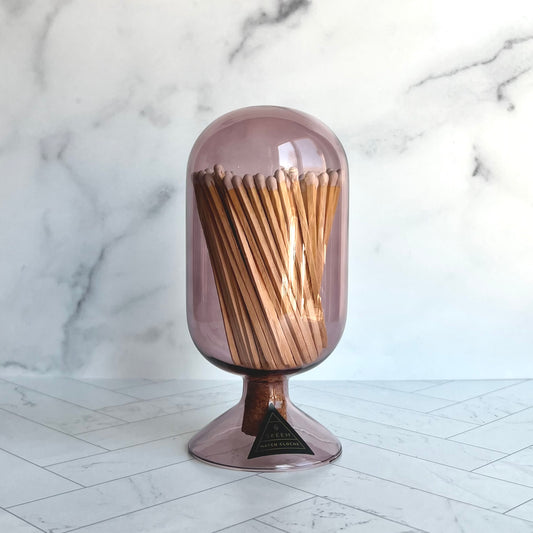 Tinted Matches Cloche in Violet