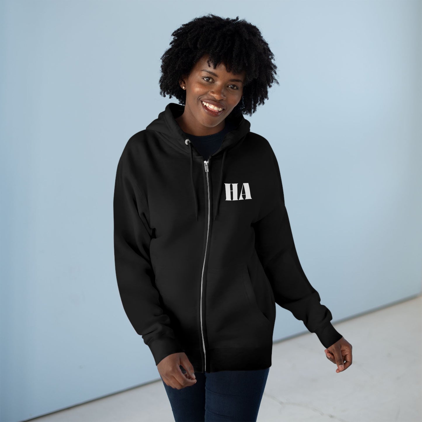 Unisex Zip Hoodie - Humble Abode