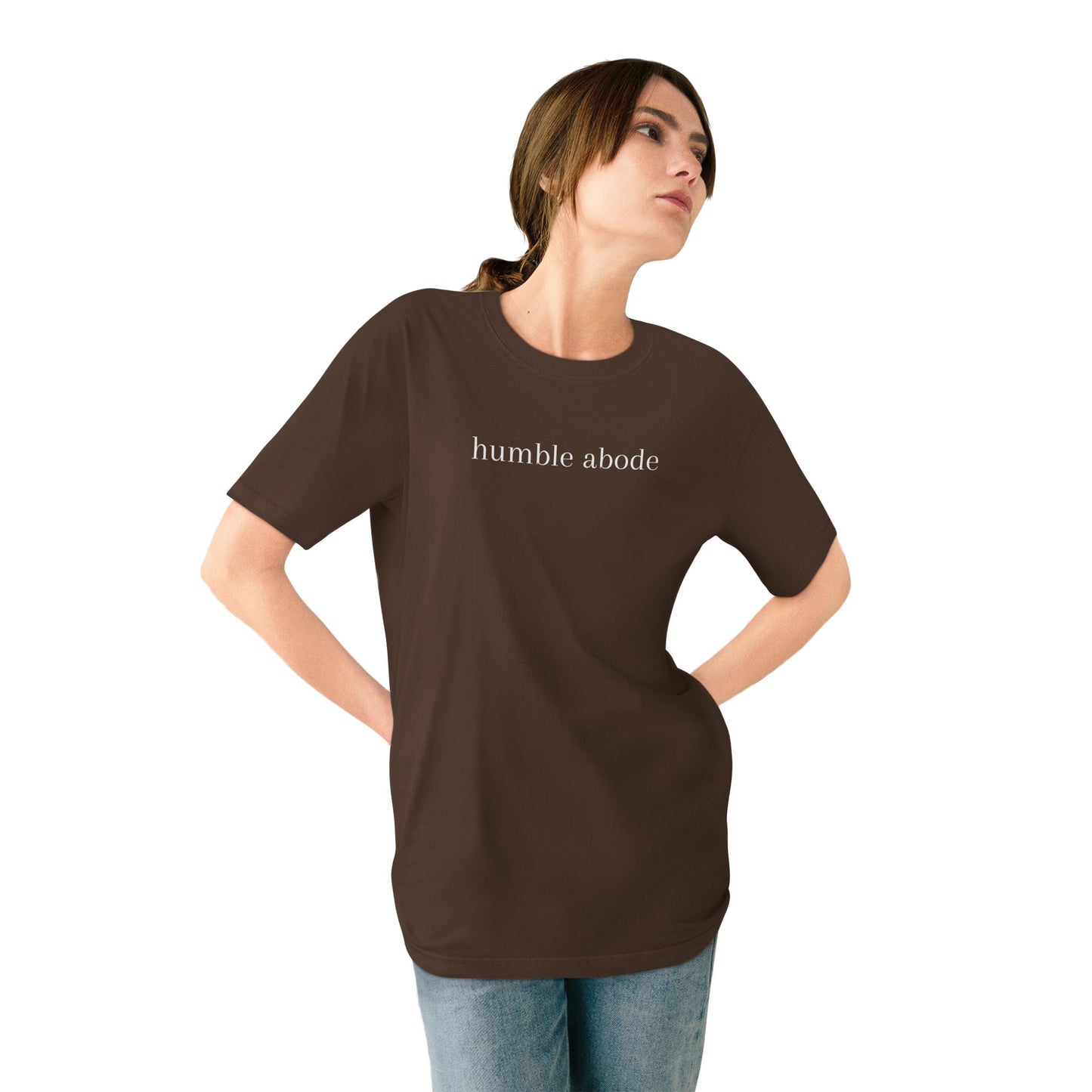 Organic Cotton Unisex T-shirt - Dark Colors w/ White Understated Logo