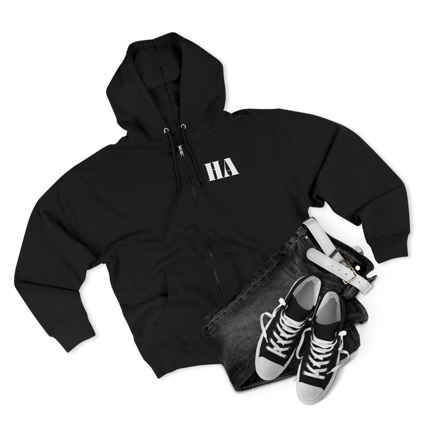 Unisex Zip Hoodie - Humble Abode
