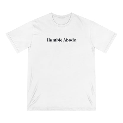 Humble Abode Black Logo Organic Cotton Unisex T-shirt