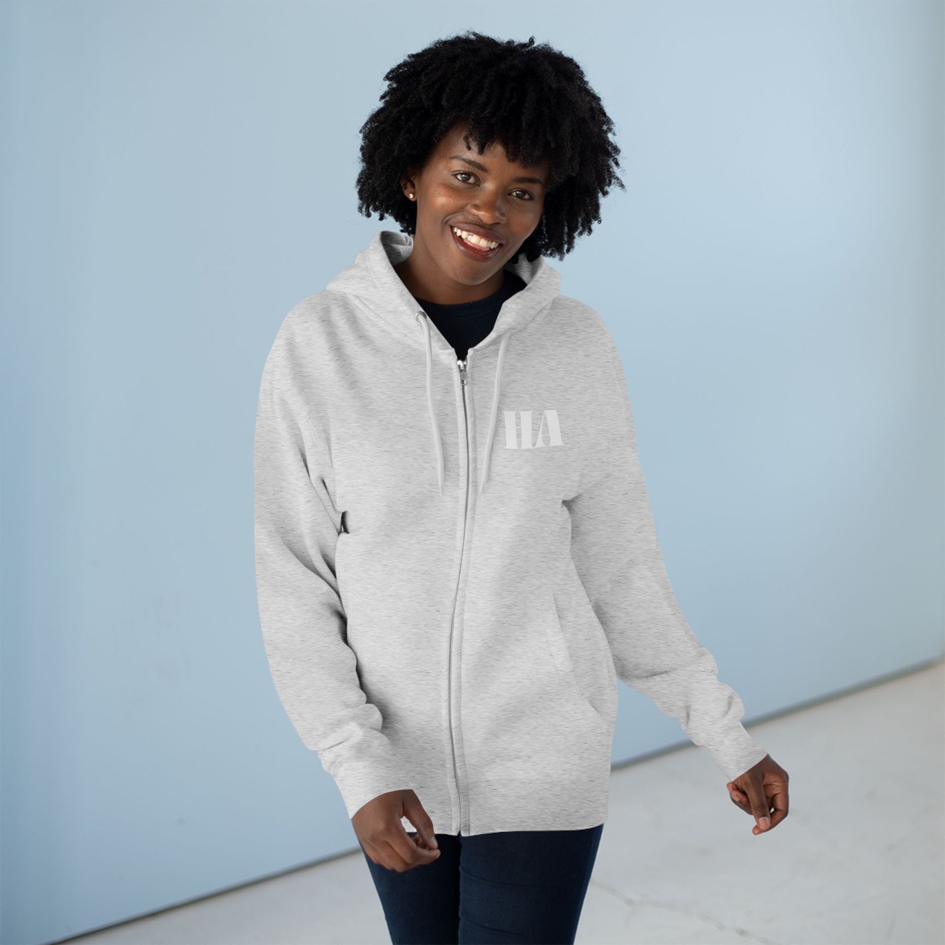 Unisex Zip Hoodie - Humble Abode