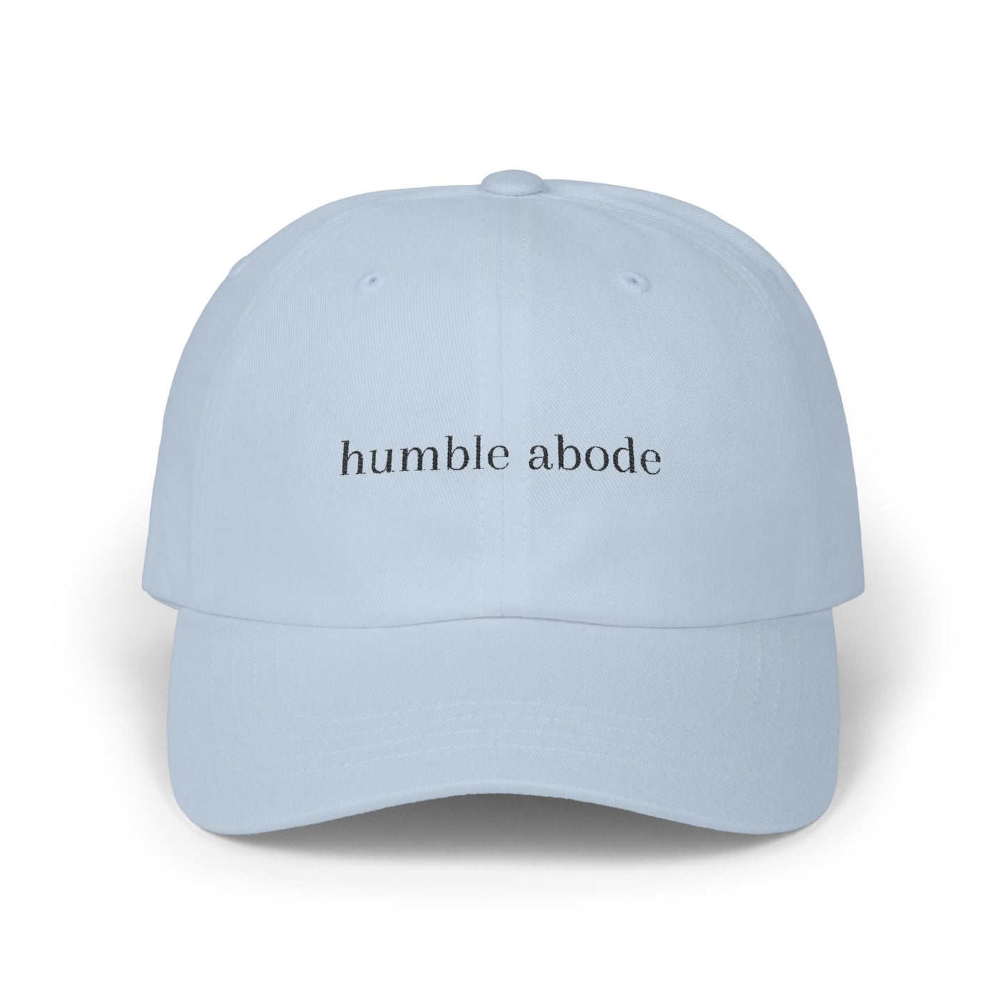 Dad Cap - Humble Abode Branded Logo Light Colors and Black Writing