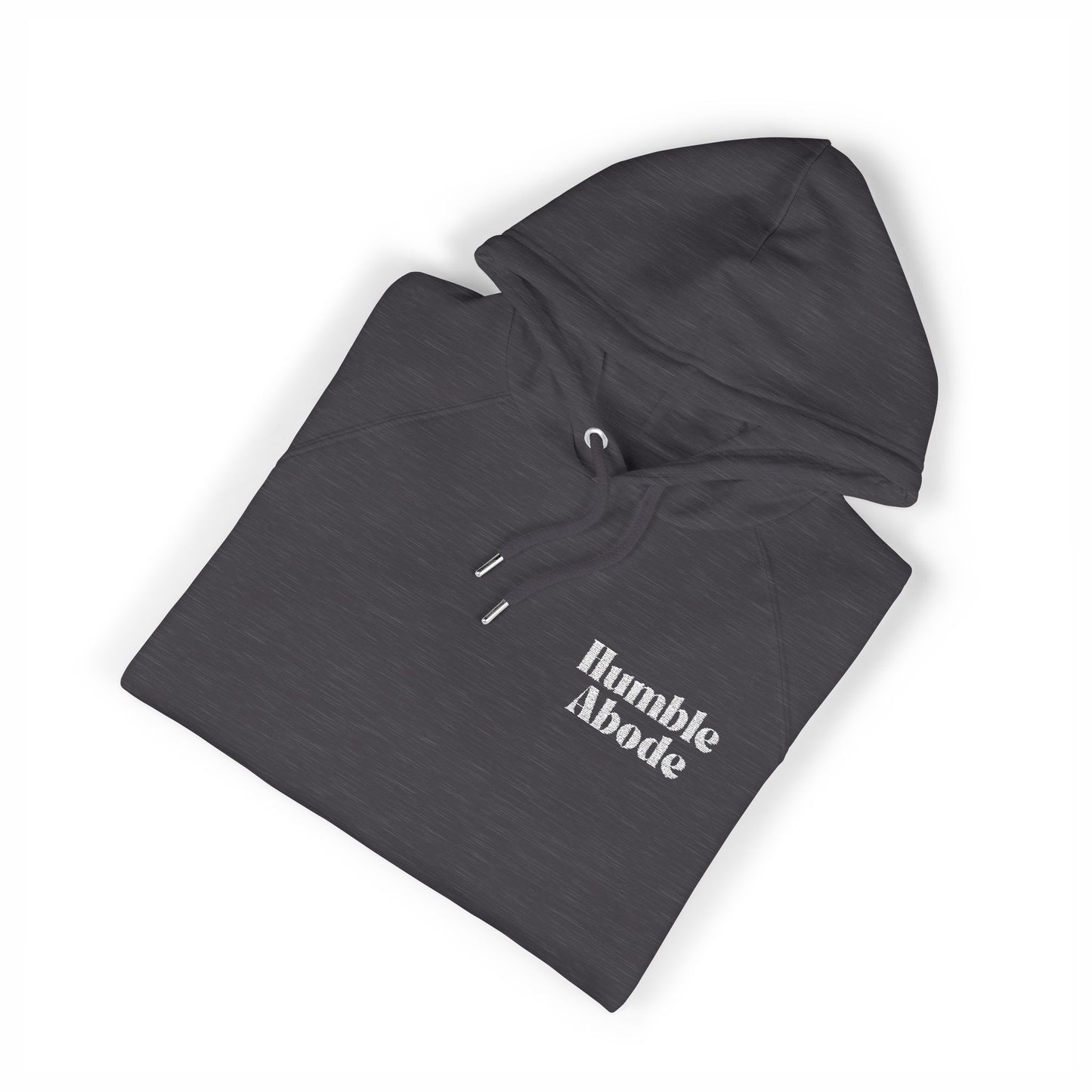 Unisex Hoodie with Embroidered Humble Abode White Logo
