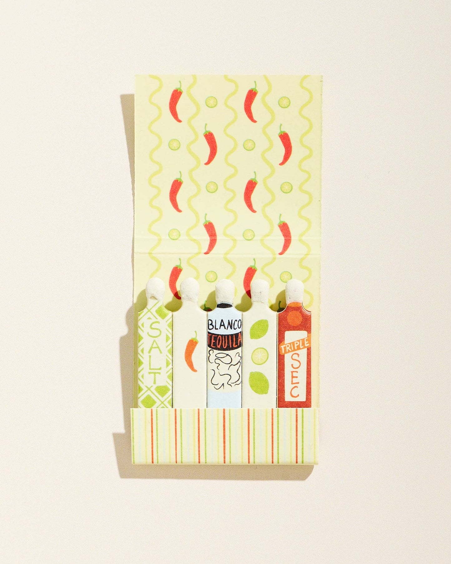 Margarita Printed 10 Stem Matchbook - Humble Abode