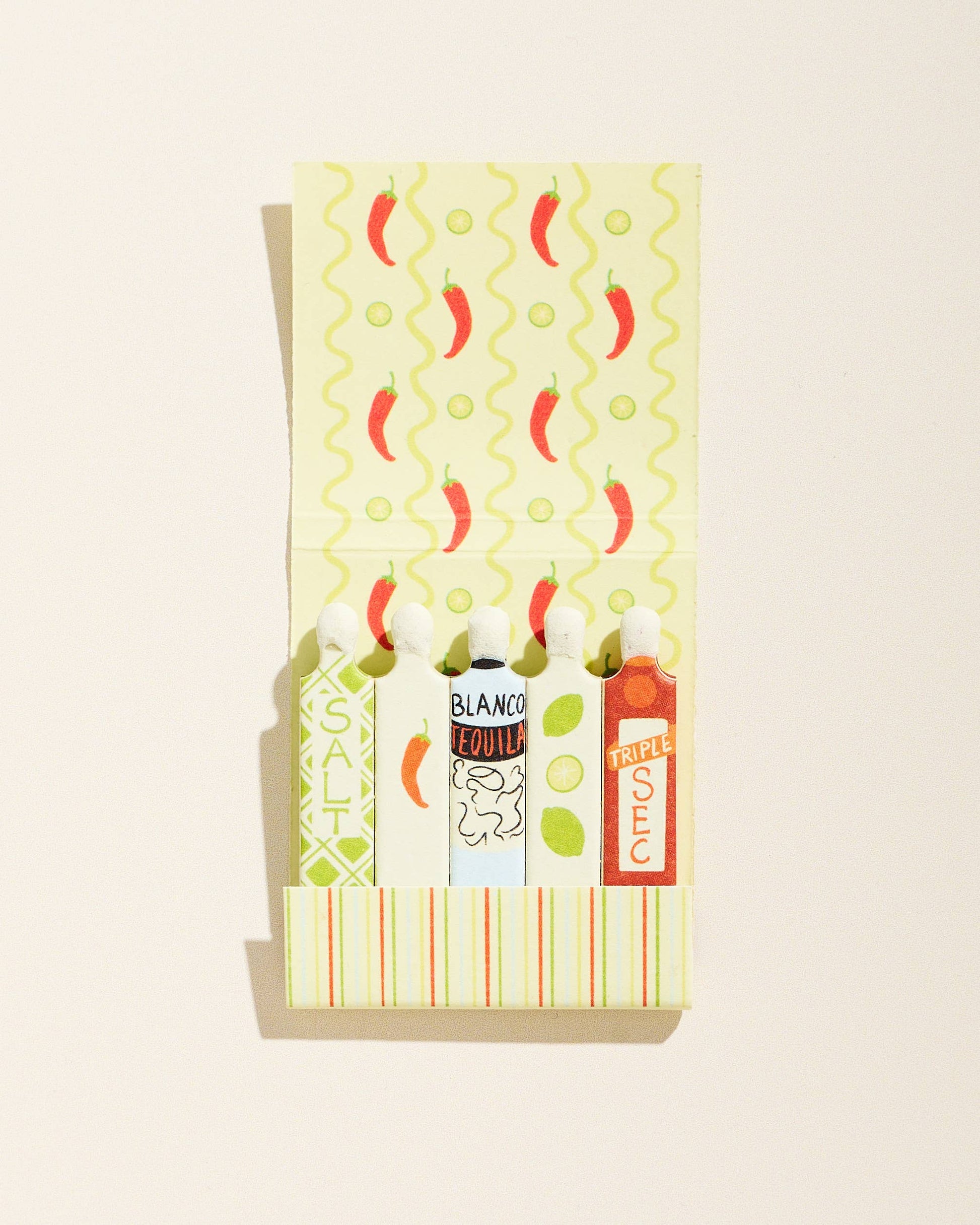Margarita Printed 10 Stem Matchbook - Humble Abode
