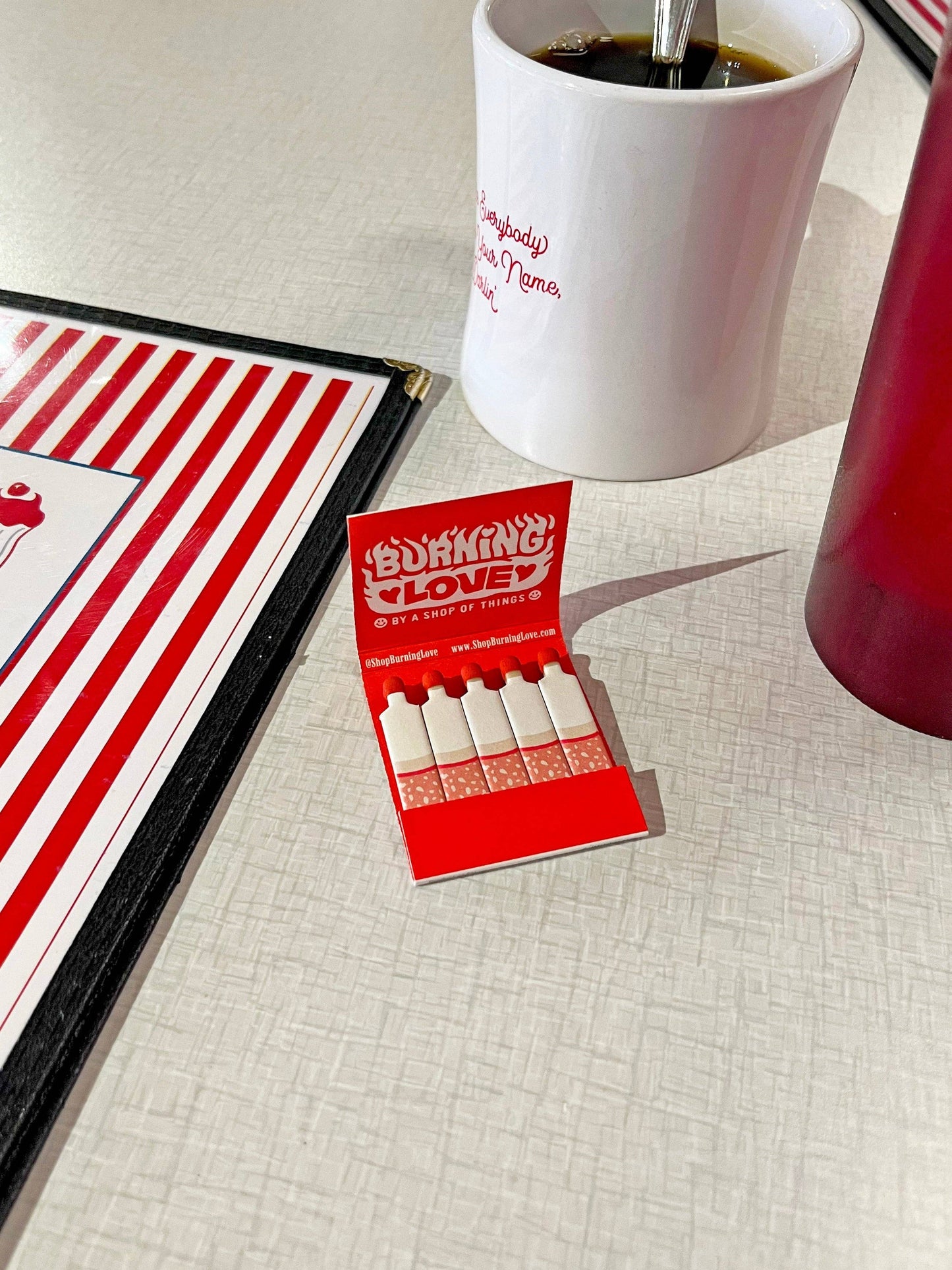 Cigarette Matchbook - Humble Abode