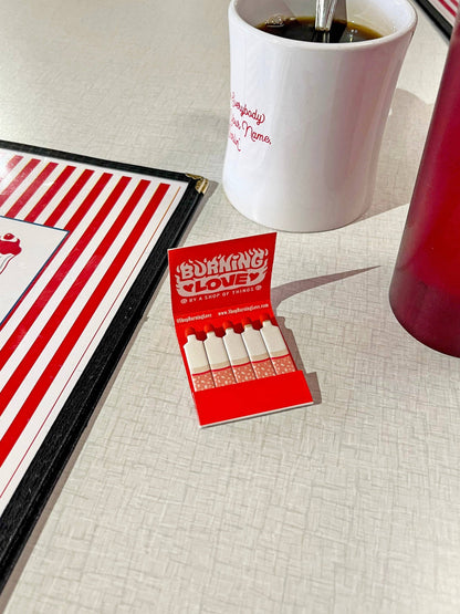 Cigarette Matchbook - Humble Abode