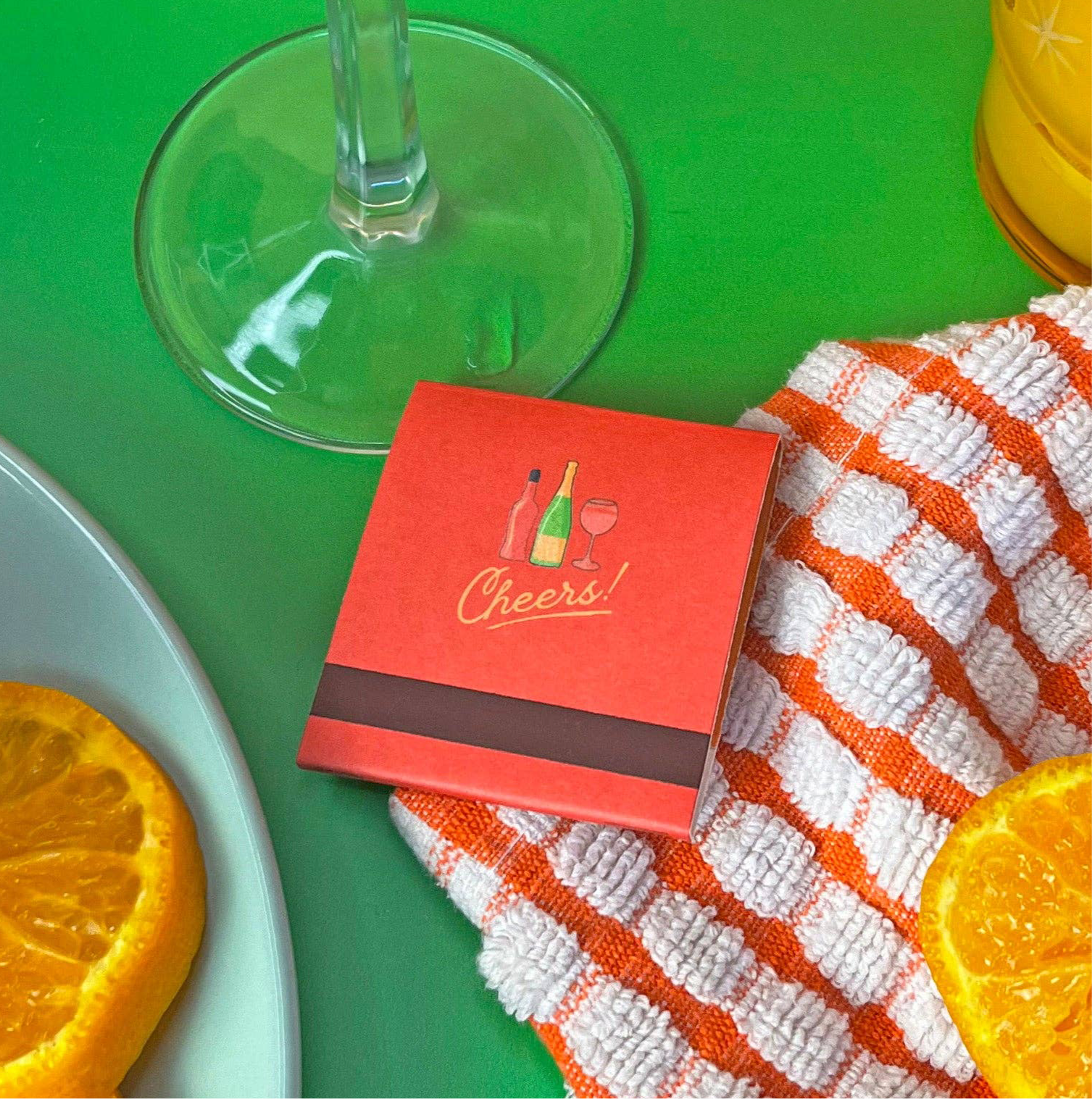 Aperol Spritz Matchbook II - Humble Abode