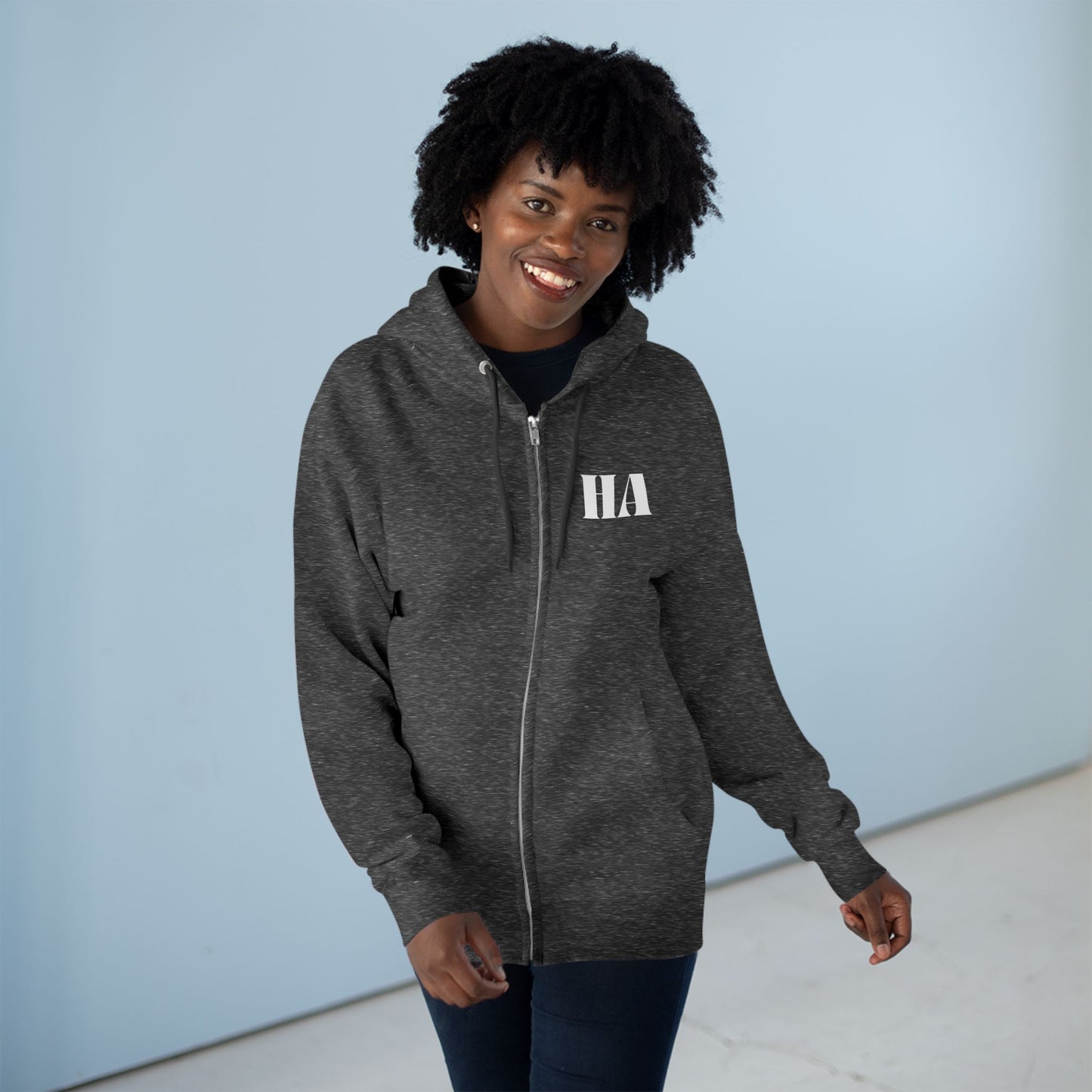 Unisex Zip Hoodie - Humble Abode