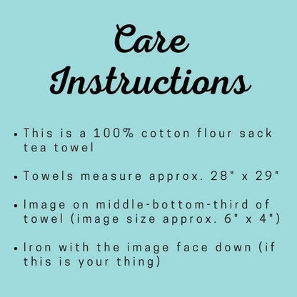 Crow Tea Towel