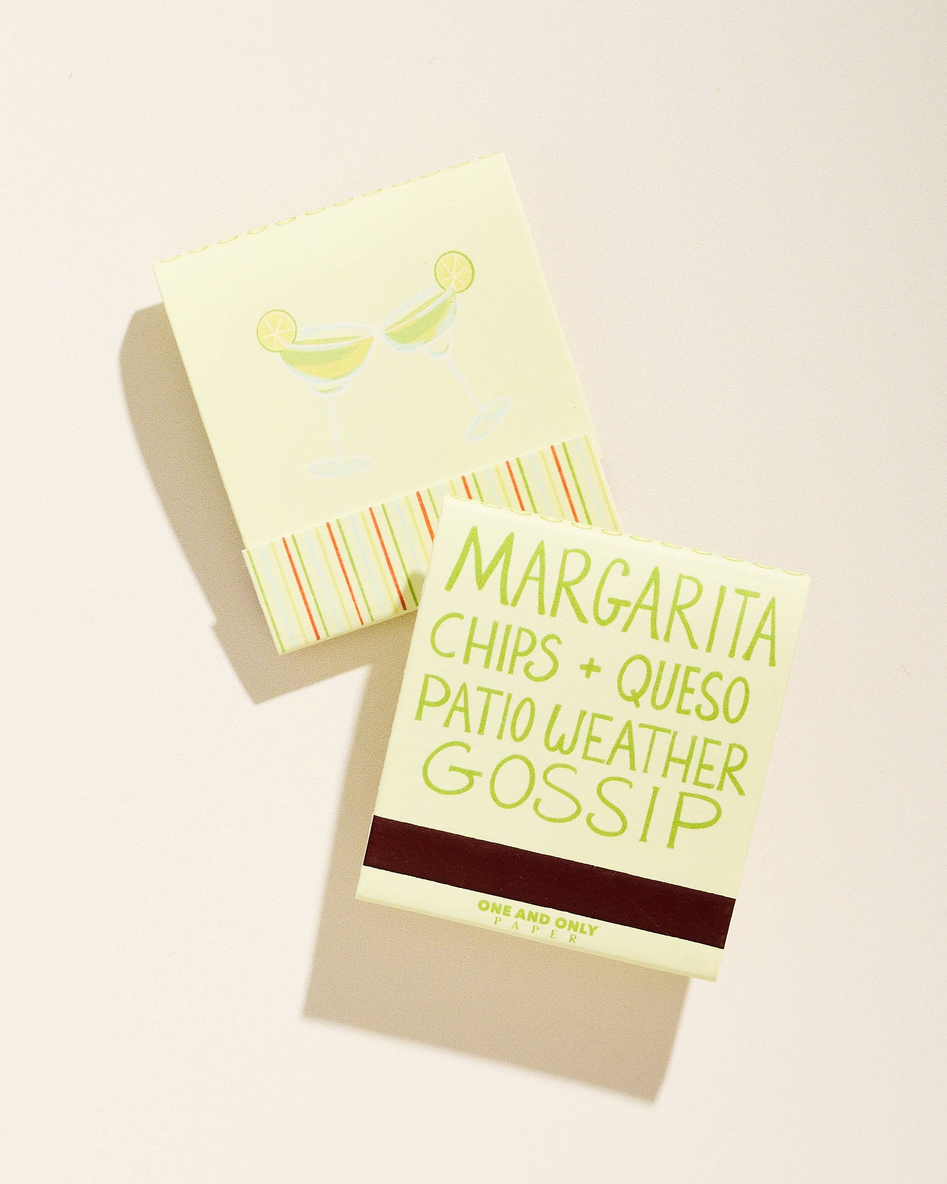 Margarita Printed 10 Stem Matchbook - Humble Abode