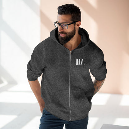 Unisex Zip Hoodie - Humble Abode