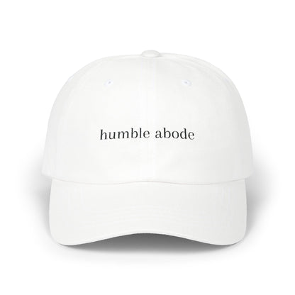 Dad Cap - Humble Abode Branded Logo Light Colors and Black Writing