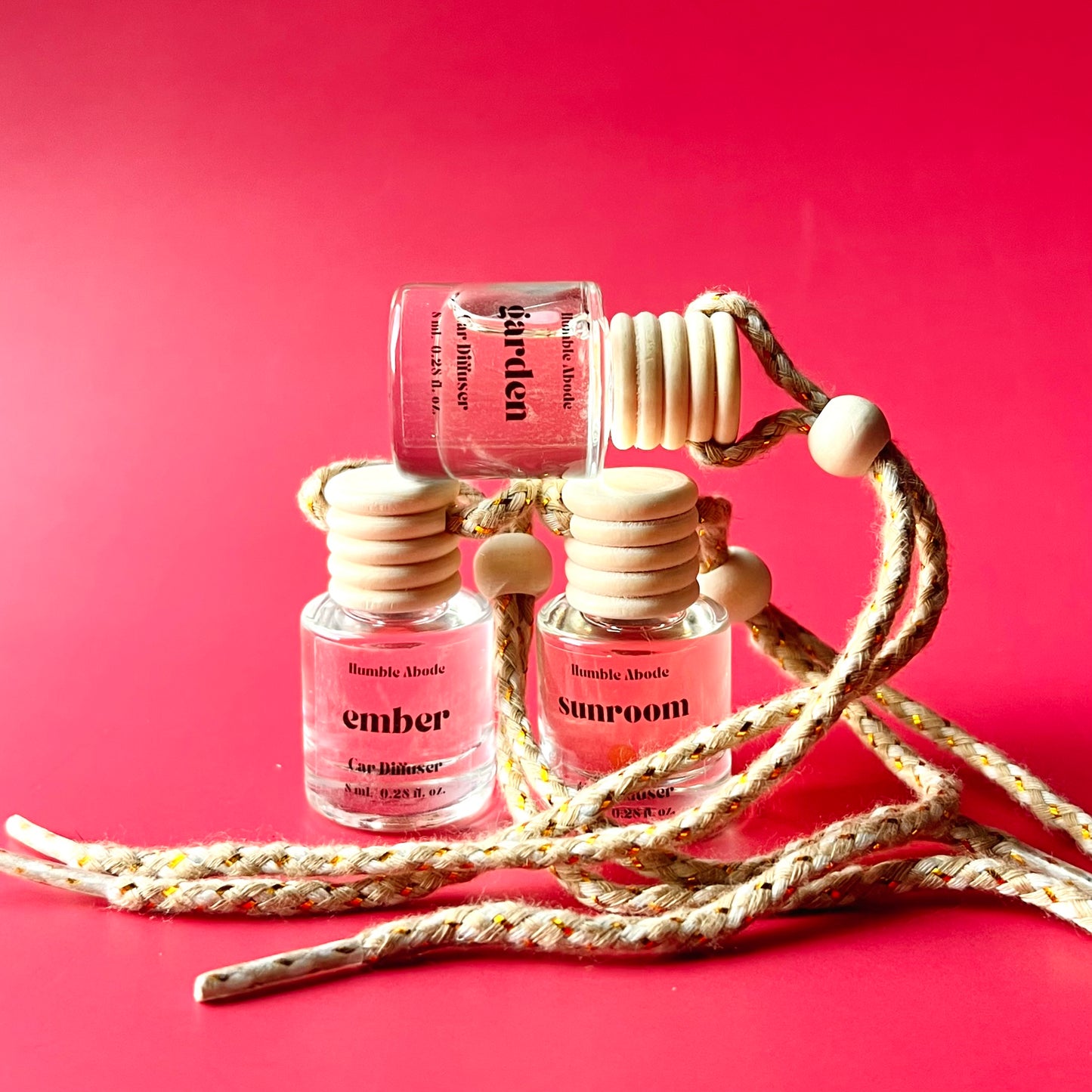Car Diffuser Trio - Spring/Summer Series: Sunroom/Garden/Bungalow