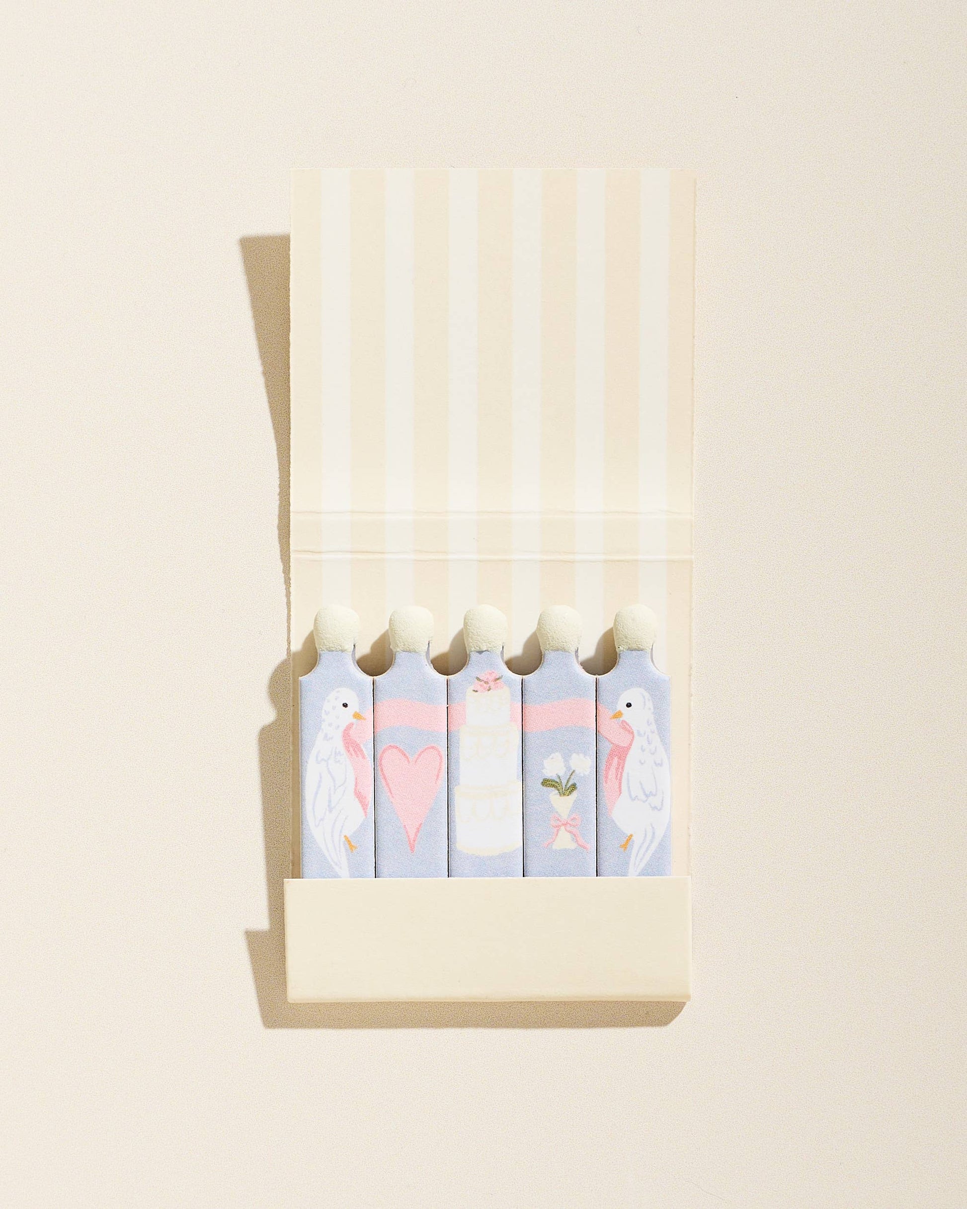 Match Made In Heaven Printed 10 Stem Matchbook - Humble Abode