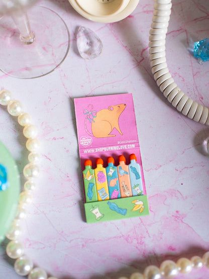 City Animals Matchbook - Humble Abode