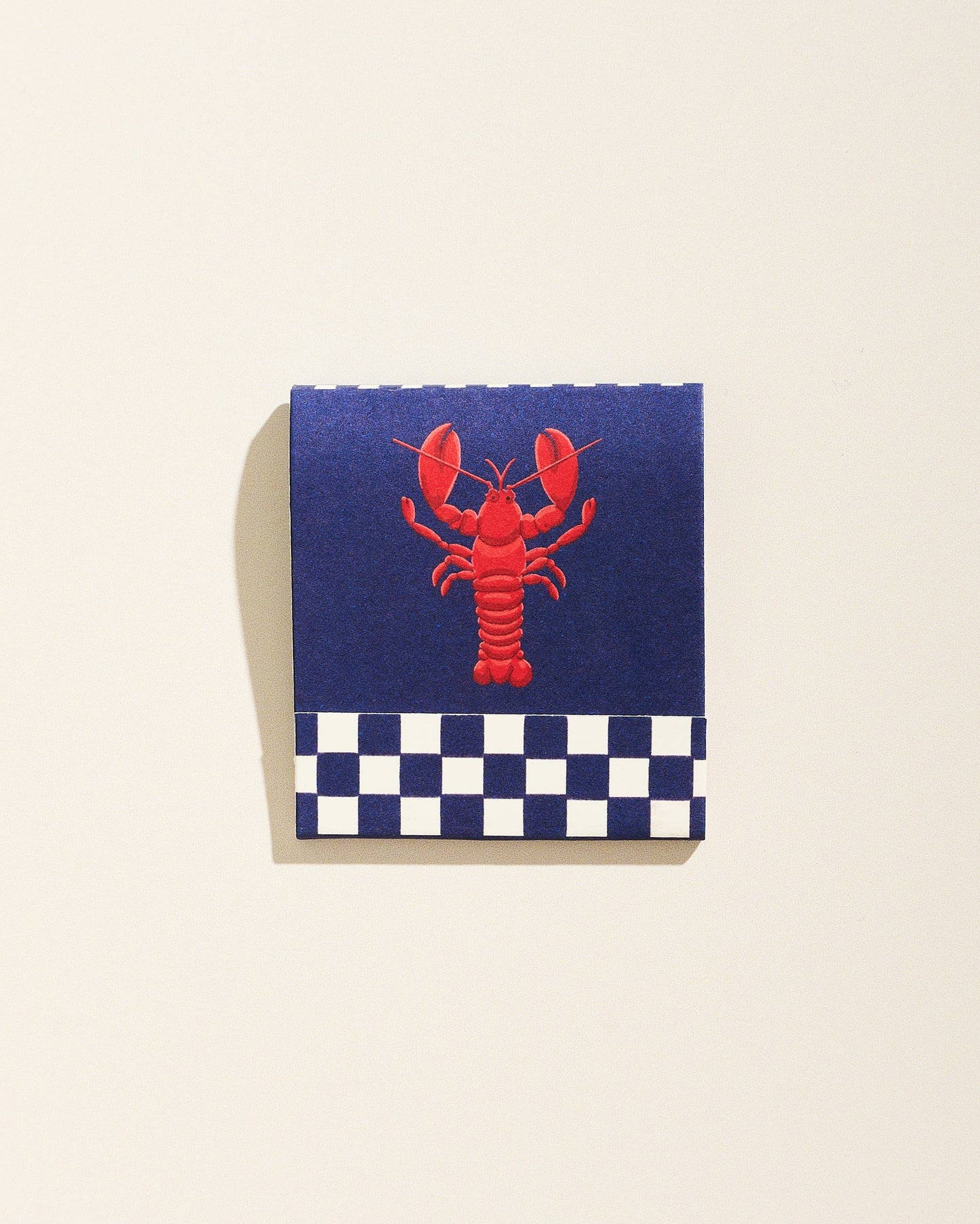 Lobster Printed 10 Stem Matchbook - Humble Abode