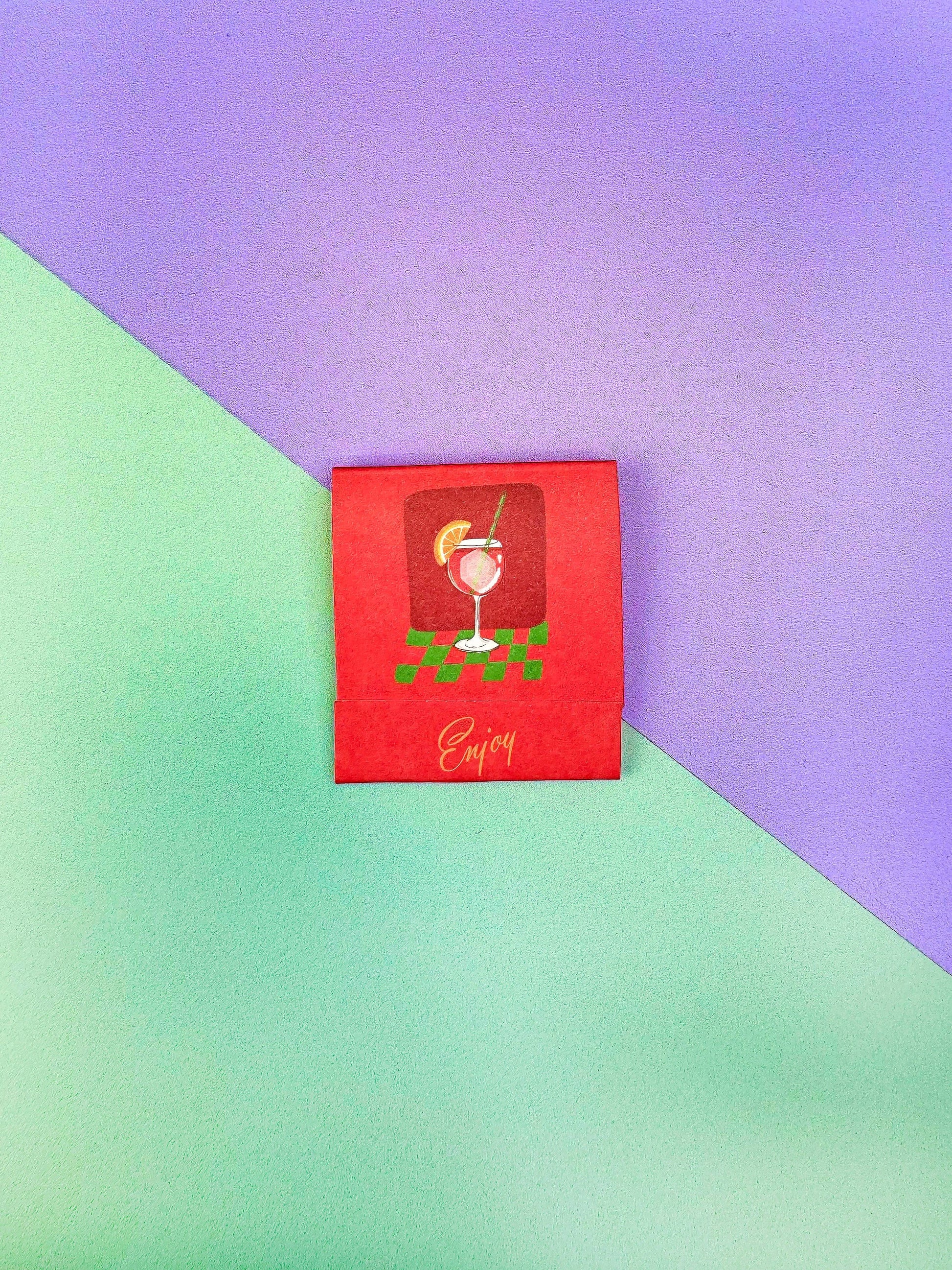 Aperol Spritz Matchbook II - Humble Abode