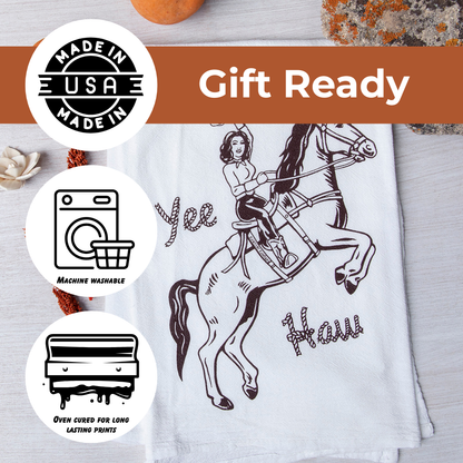 Crow Tea Towel